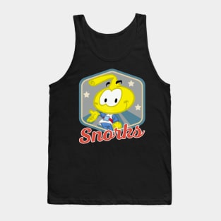 Snorkland Chronicles Commemorate the Playful Antics and Memorable Moments of Snorks Characters on a Tee Tank Top